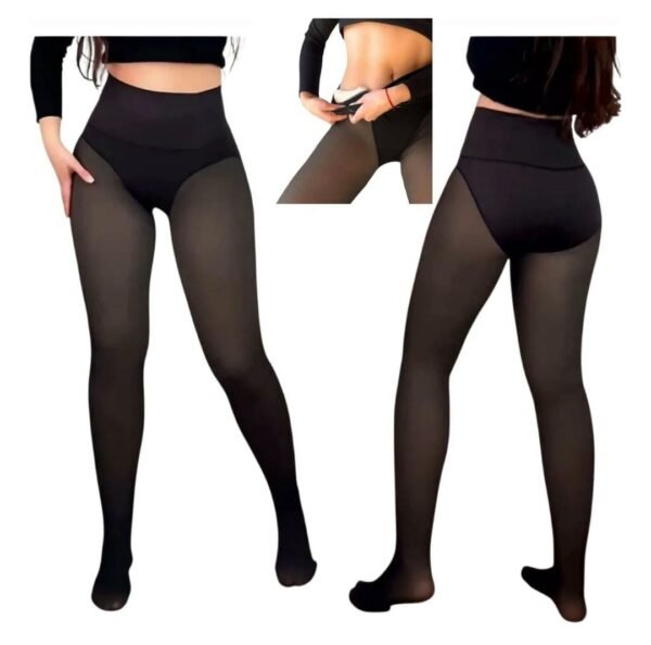 Calza Efecto Piel con Faja - Imagen 4