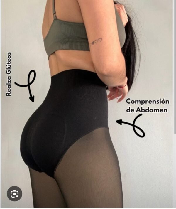 Calza Efecto Piel con Faja - Imagen 3